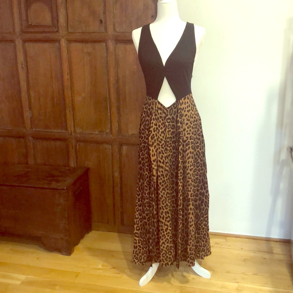 NWOT Reformation Tank Cut Out Tank Maxi Dress